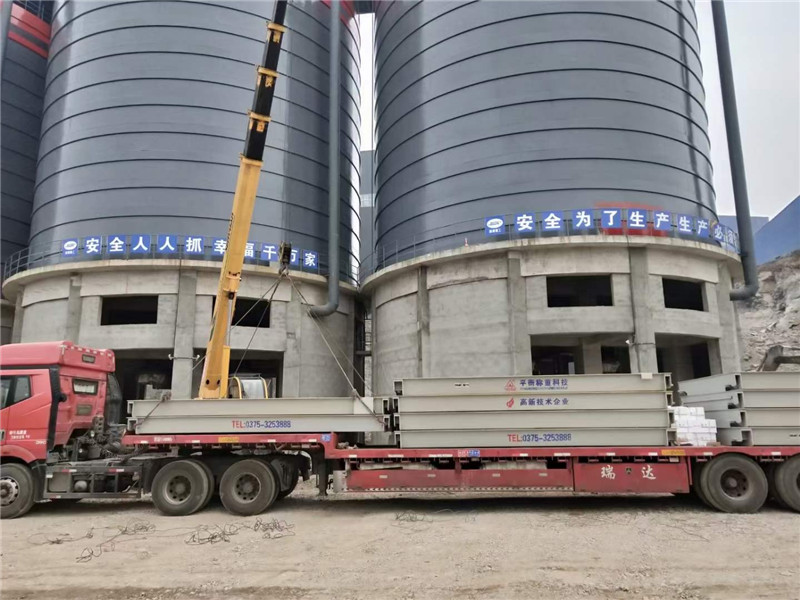 汽車衡安裝現場